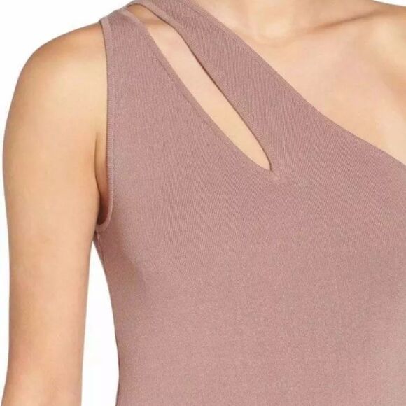 Leith Bandage Tan Taupe Dress (Size: Medium) - Picture 2 of 8